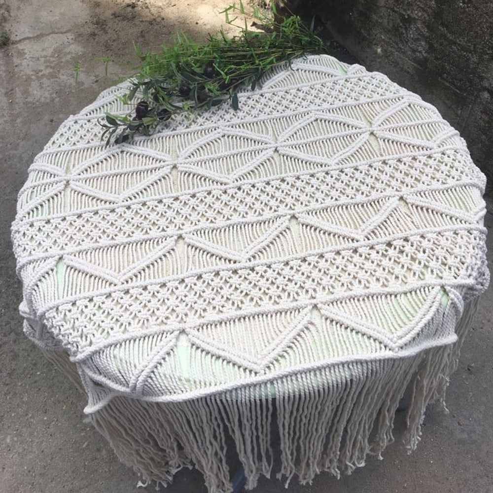 Bohemian Macrame Table Cover Bowlift