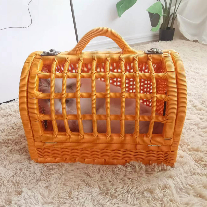 Woven Pet Carrier Bowlift