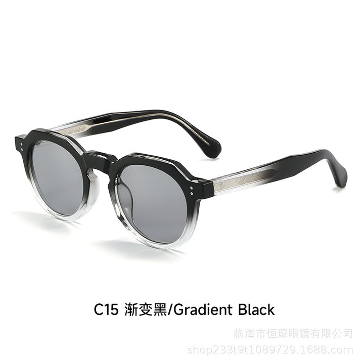 Ladies stylish sunglasses with unique octagonal frame Bowlift