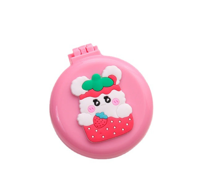 Women sweet and practical Compact Mirror Bowlift