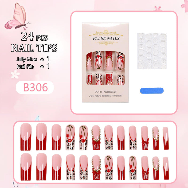 DIY Artificial Nails with Romantic Flower Designs Bowlift