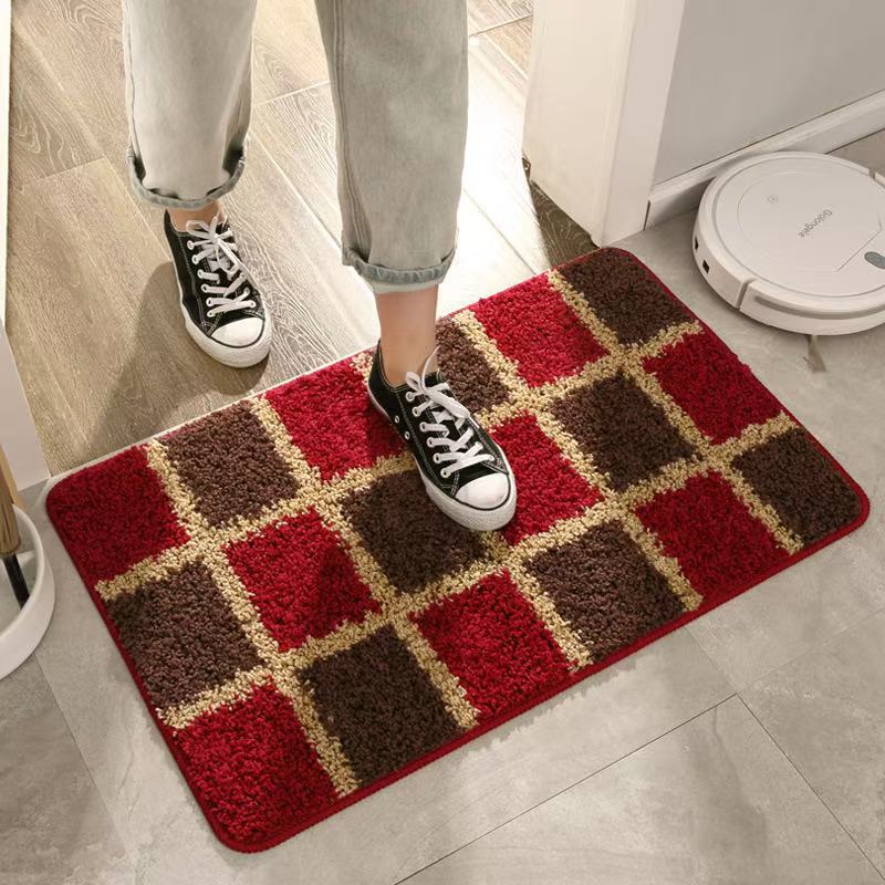 Decorative Floral Welcome Mat