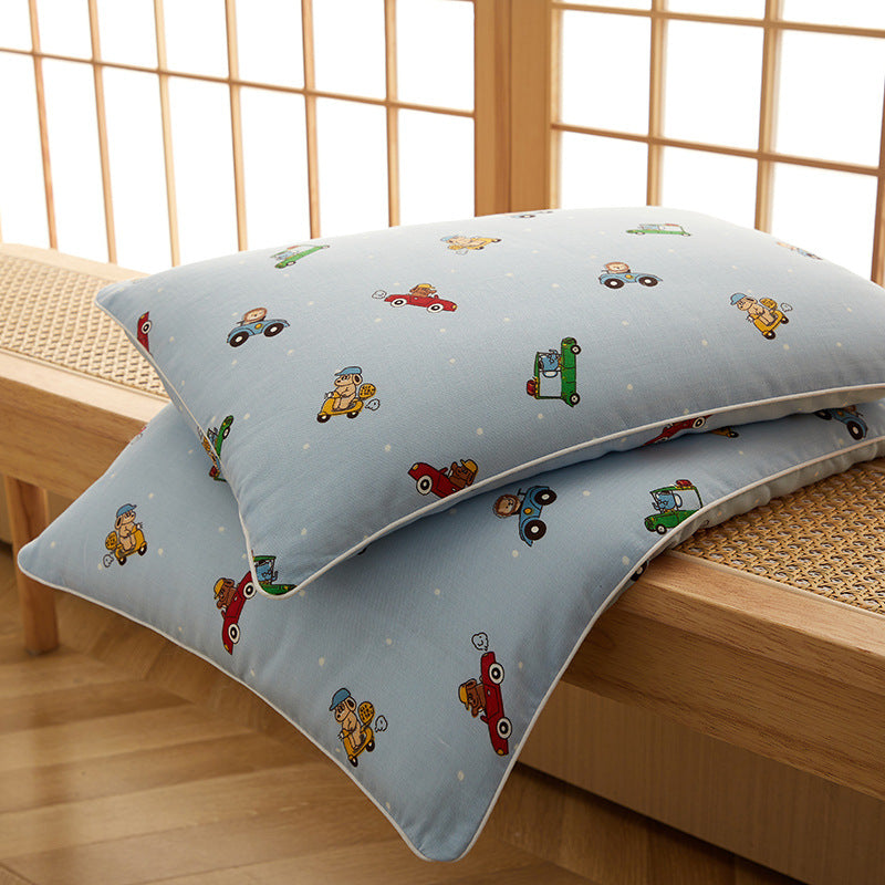 Kids' Neck Pillow with Cute Dinosaur Design Bowlift