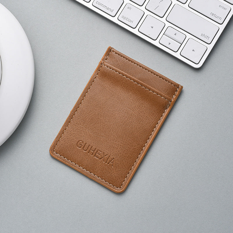 Minimalist Leather Card Holder Bowlift