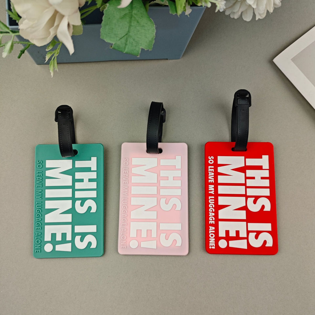 Unisex Customizable Luggage Tag Bowlift