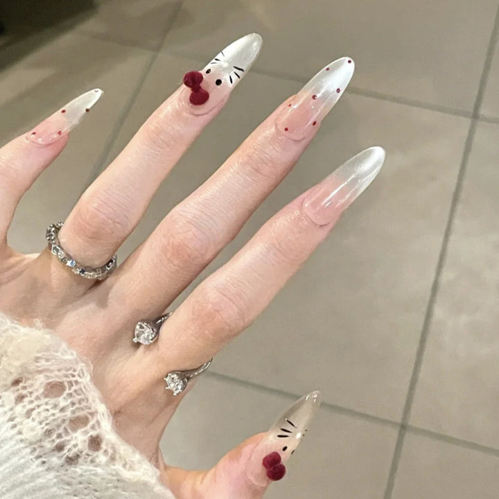Fun Character-Themed Press-On Nails Bowlift