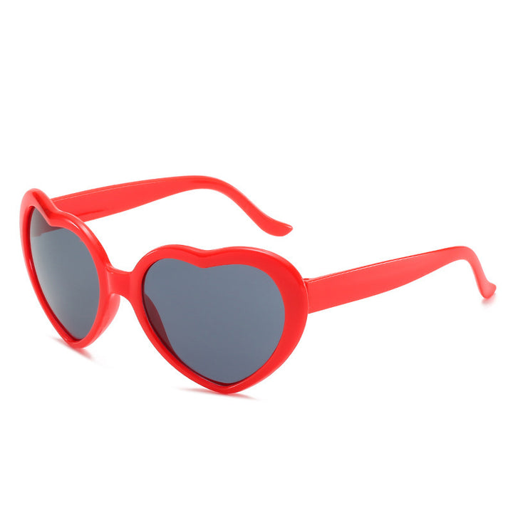 Ladies Heart-shaped Sunglasses Bowlift