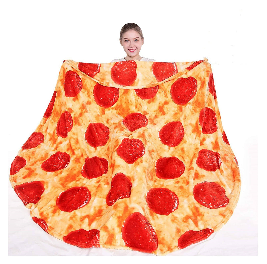 Unisex Fun Blanket in Tortilla Design Bowlift