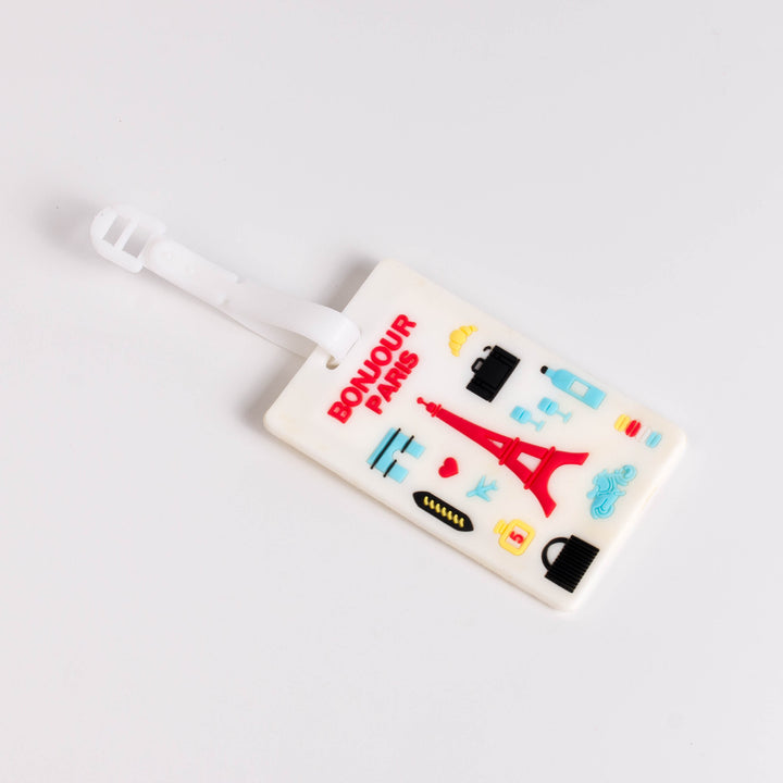 Unisex luggage tag with unique London design Bowlift