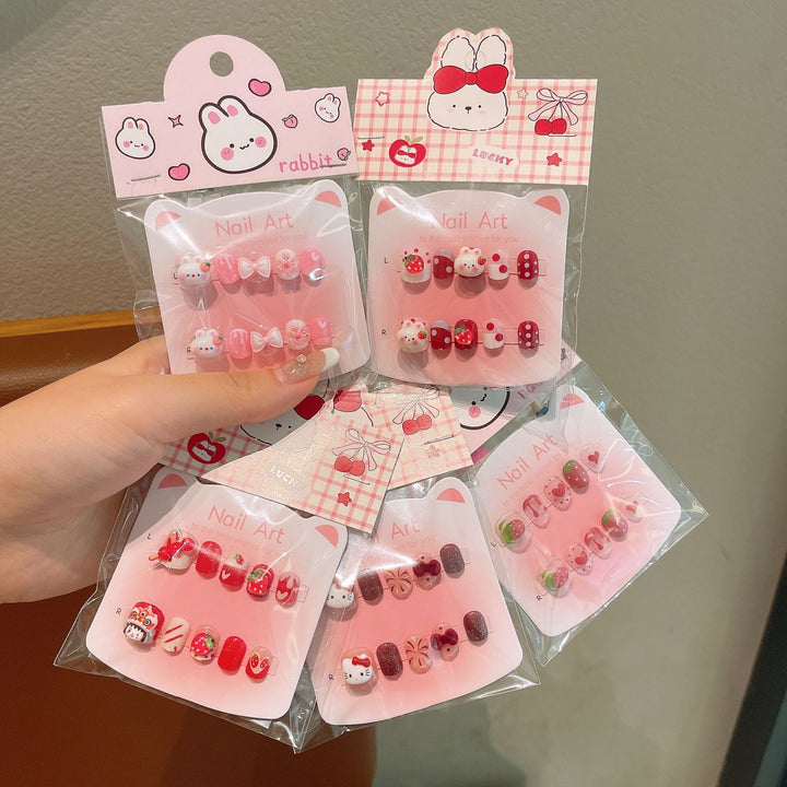 Creative Nail Art Set with Cute Bunny Design Bowlift