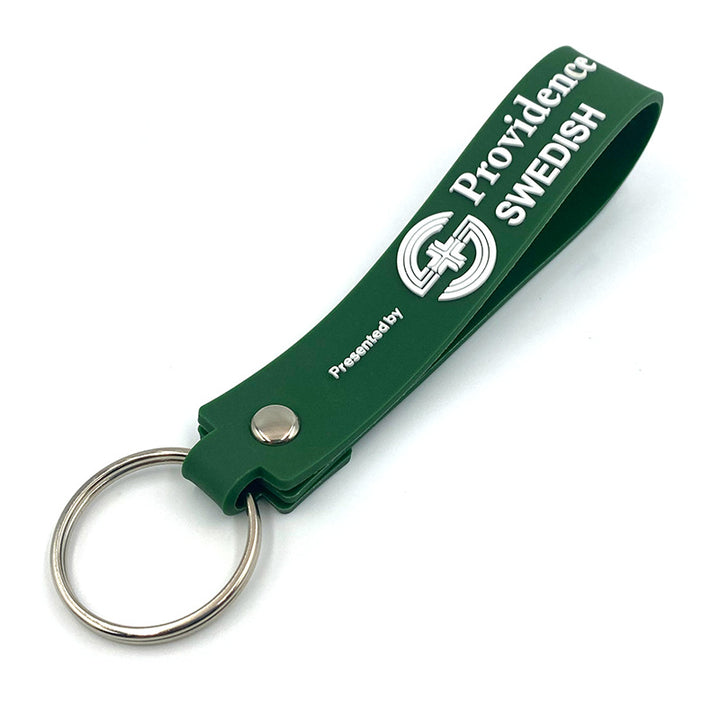 Unisex Silicone Keychain Holder Luggage Tag Bowlift