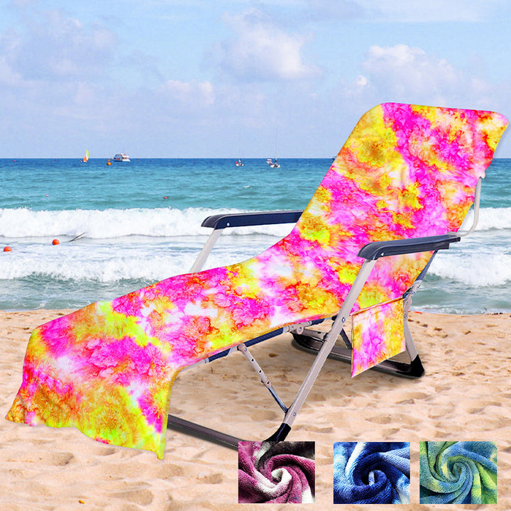 Sporty towel with creative striped pattern Bowlift