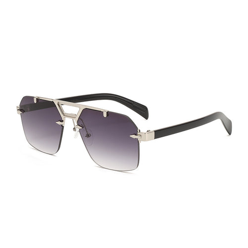 Women's designer sunglasses with striking geometric shape Bowlift