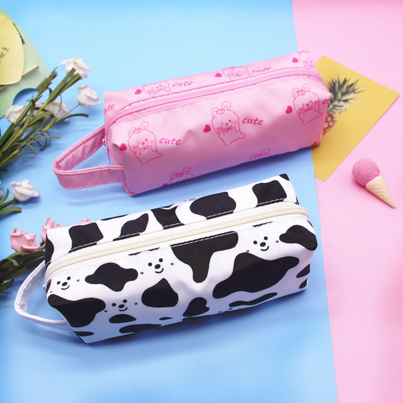 Cute Cartoon Print Pencil Case Bowlift