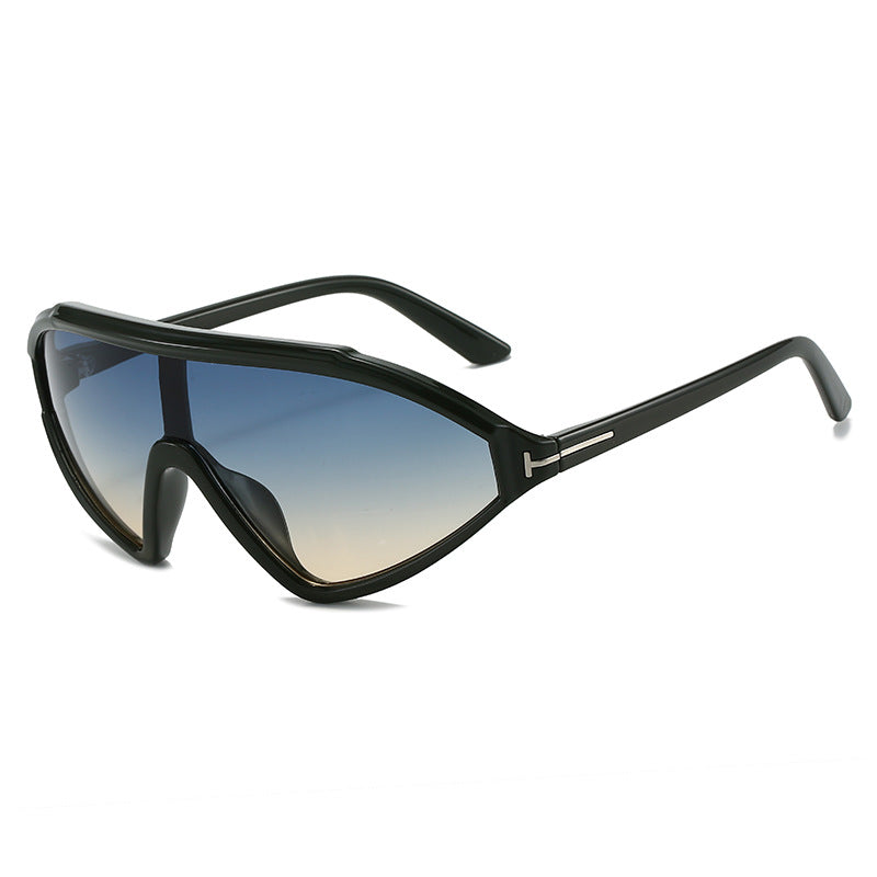 Women sporty sunglasses with ergonomic full rim design Bowlift