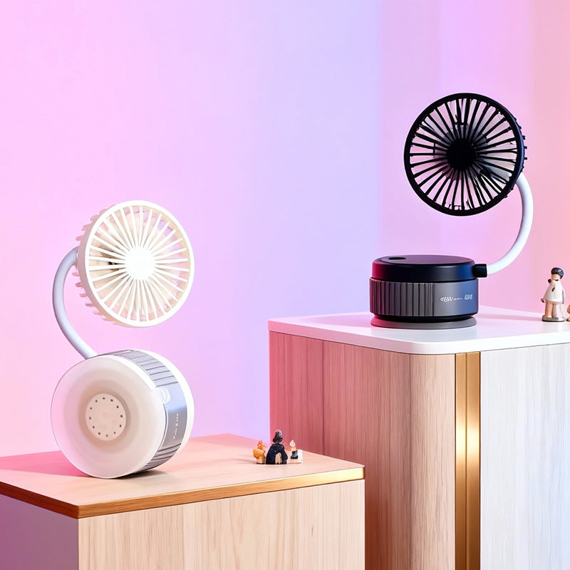 Ladies Portable Table Fan with Flexibility and Innovative Design Bowlift