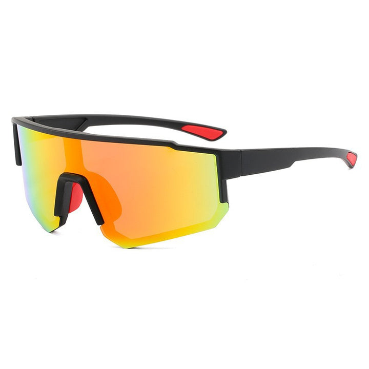 Ladies sporty safety glasses with innovative, wide frame and polarized lenses Bowlift