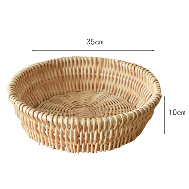 Ladies braided basket with removable inner lining Bowlift