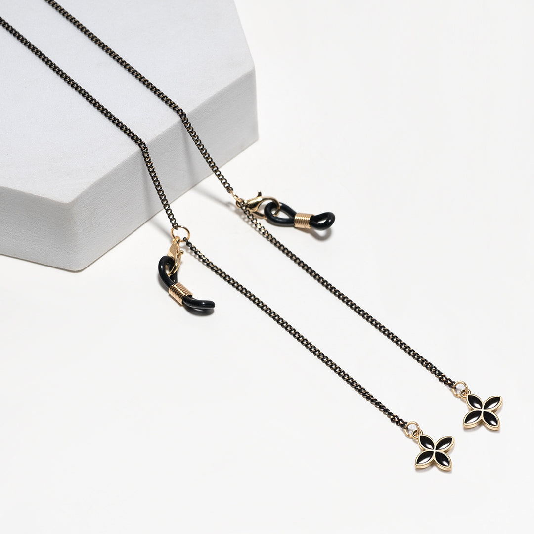 Luxurious Crystal Eyewear Chain Bowlift