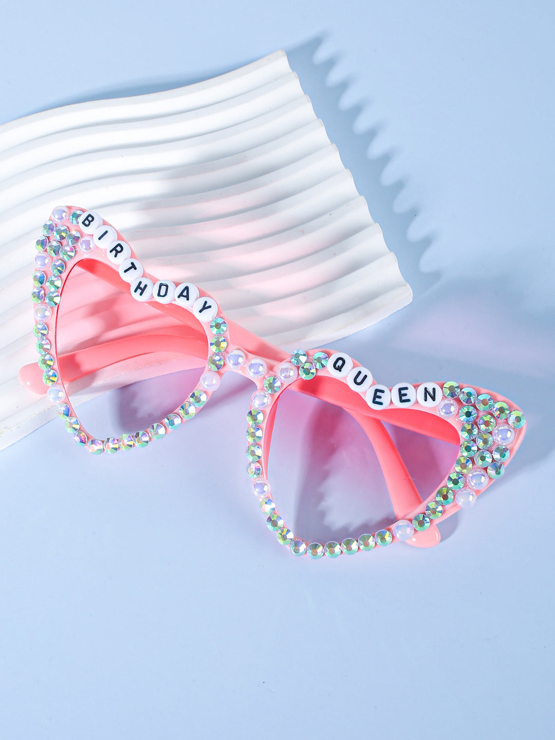 Heart-Shaped Bridal Sunglasses Bowlift