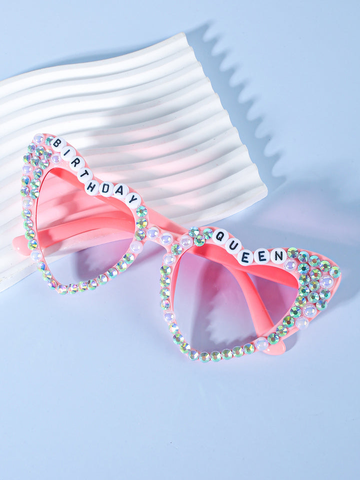 Heart-Shaped Bridal Sunglasses Bowlift