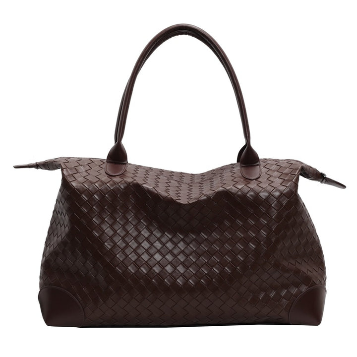 Handcrafted ven Leather Weekend Bag Bowlift