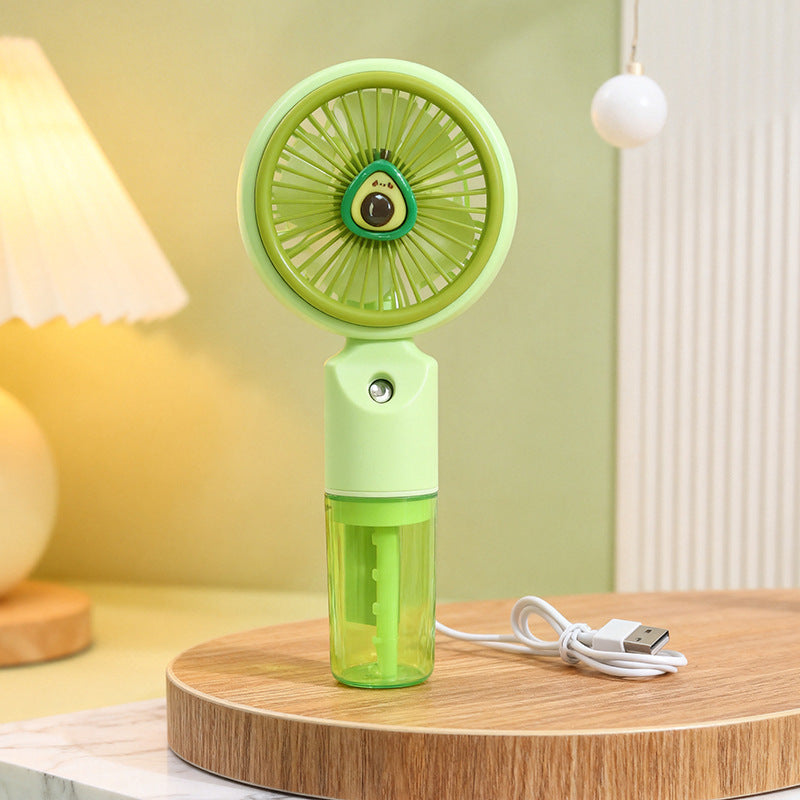 Women's Portable Mist Fan with USB Connection Bowlift