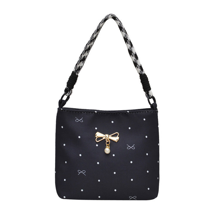 WoElegant Bow-Embellished Mini Crossbody Bag Bowlift