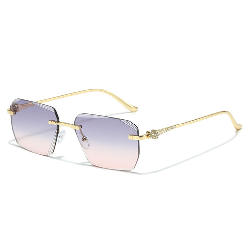Fashion-Forward Geometric Shield Sunglasses Bowlift