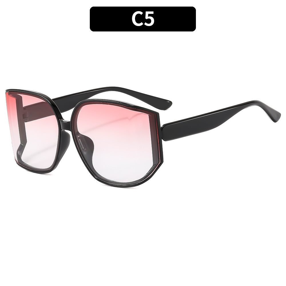 Modern Geometric Oversized Sunglasses