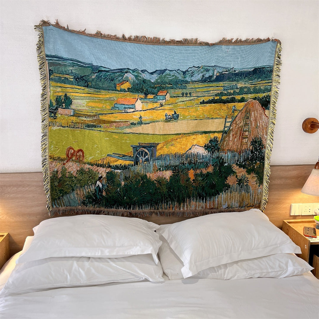 Artistic Tapestry Blanket