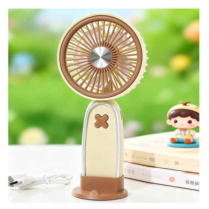 Ladies Portable Mini Fan with Ergonomic Design Bowlift