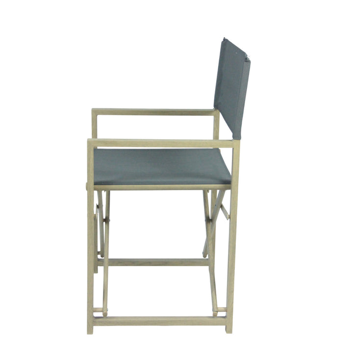 Folding chair with backrest made of high-quality wood Bowlift