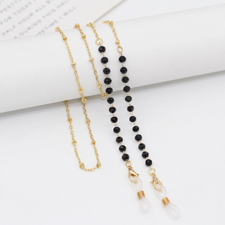 Elegant Crystal Eyewear Chain Bowlift