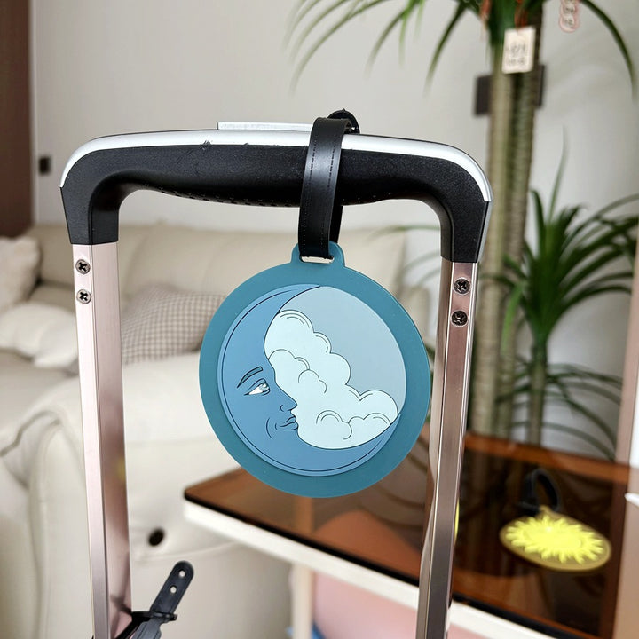 Sun-Themed Luggage Tag Bowlift