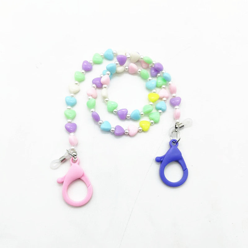 Trendy necklace with heart beads Bowlift