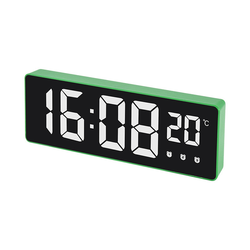 digital alarm clock with mirror Bowlift