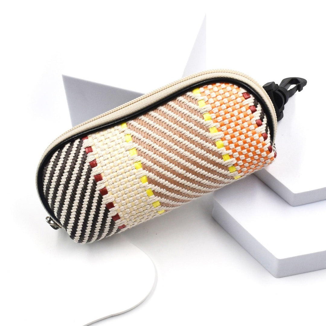 Woven Eyewear Storage Pouch Bowlift