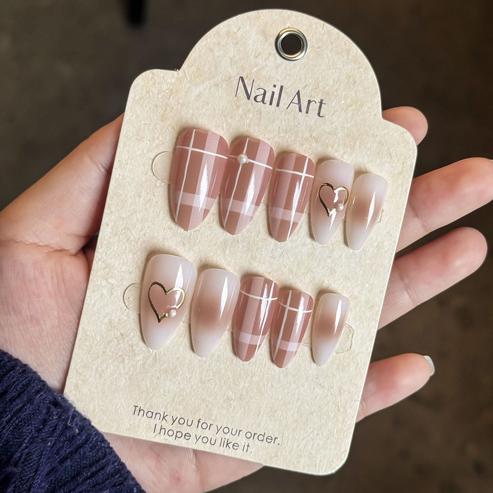 Elegant Press-On Nail Art Collection Bowlift