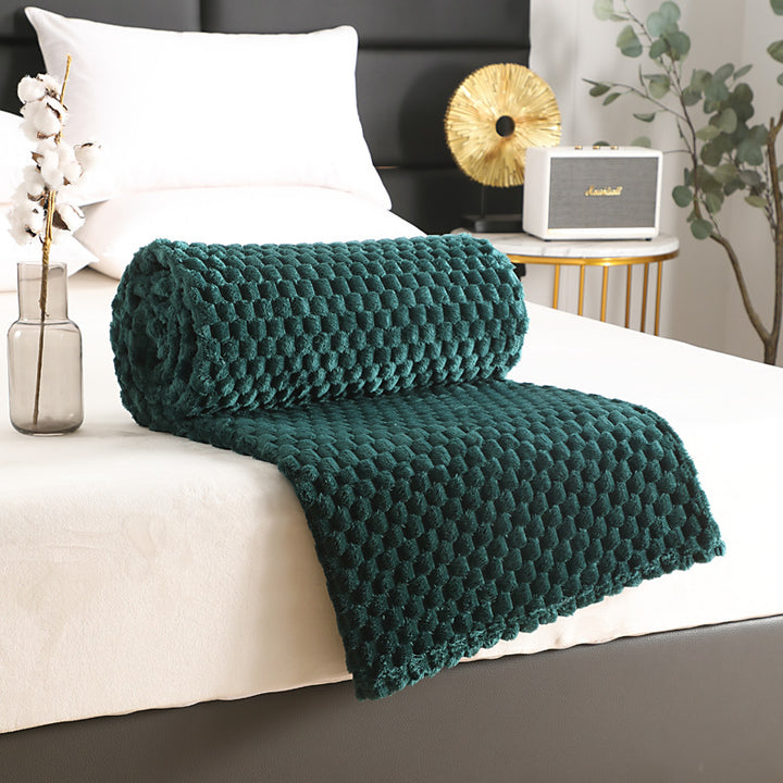 Women Soft and Cozy Plaid Blanket Bowlift