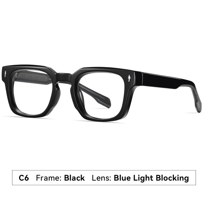 Women's fashionable sunglasses with square frame and gradient lenses Bowlift