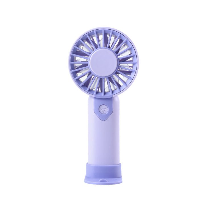 Women portable mini battery fan with ergonomic design Bowlift