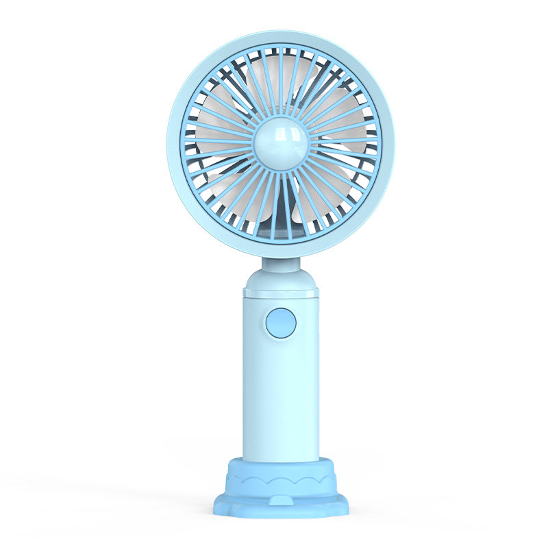 Women's Portable Hand Fan with Ergonomic Design and USB Charging Option Bowlift