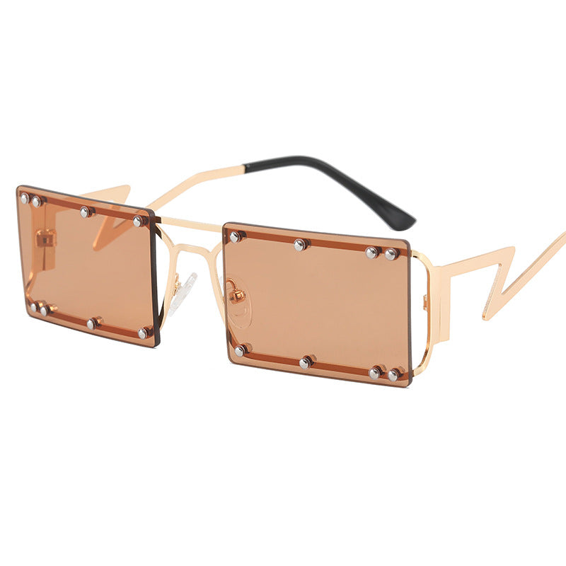 Ladies Fashion Sunglasses with Striking Geometric Design Bowlift