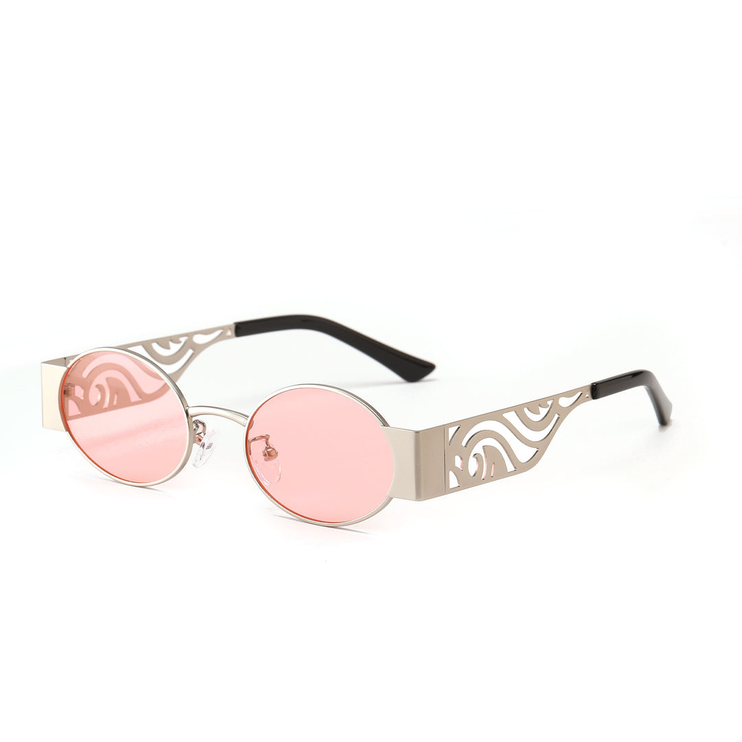 Women's fashionable round sunglasses with extraordinary design Bowlift