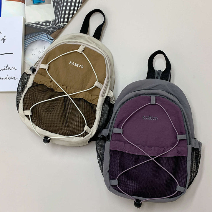 Compact Multi-Pocket Travel Backpack Bowlift
