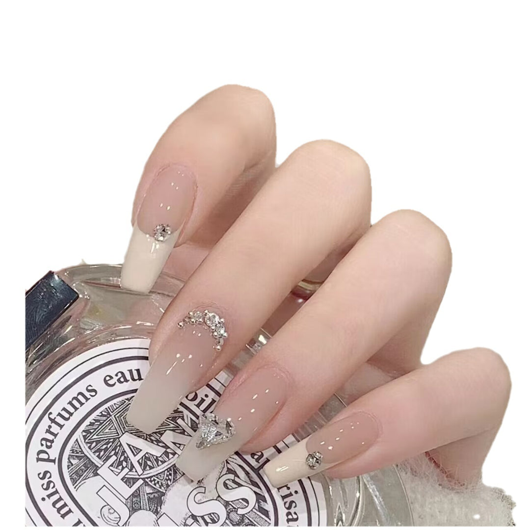 Creative Themed Press-On Nail Art Set Bowlift
