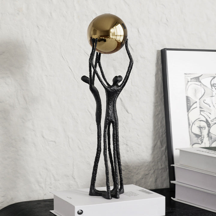 Abstract Human Figure Sculpture
