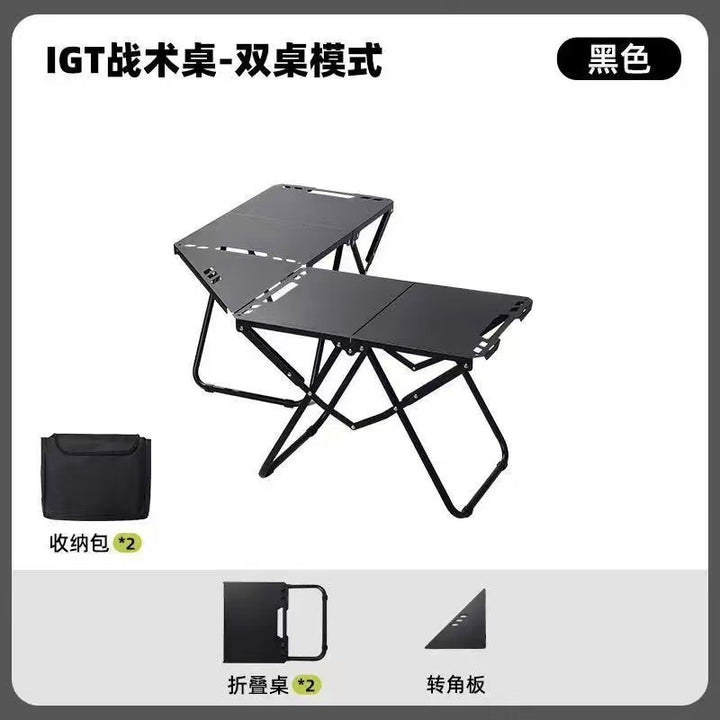 Women's clip table with practical folding mechanism and sturdy frame Bowlift