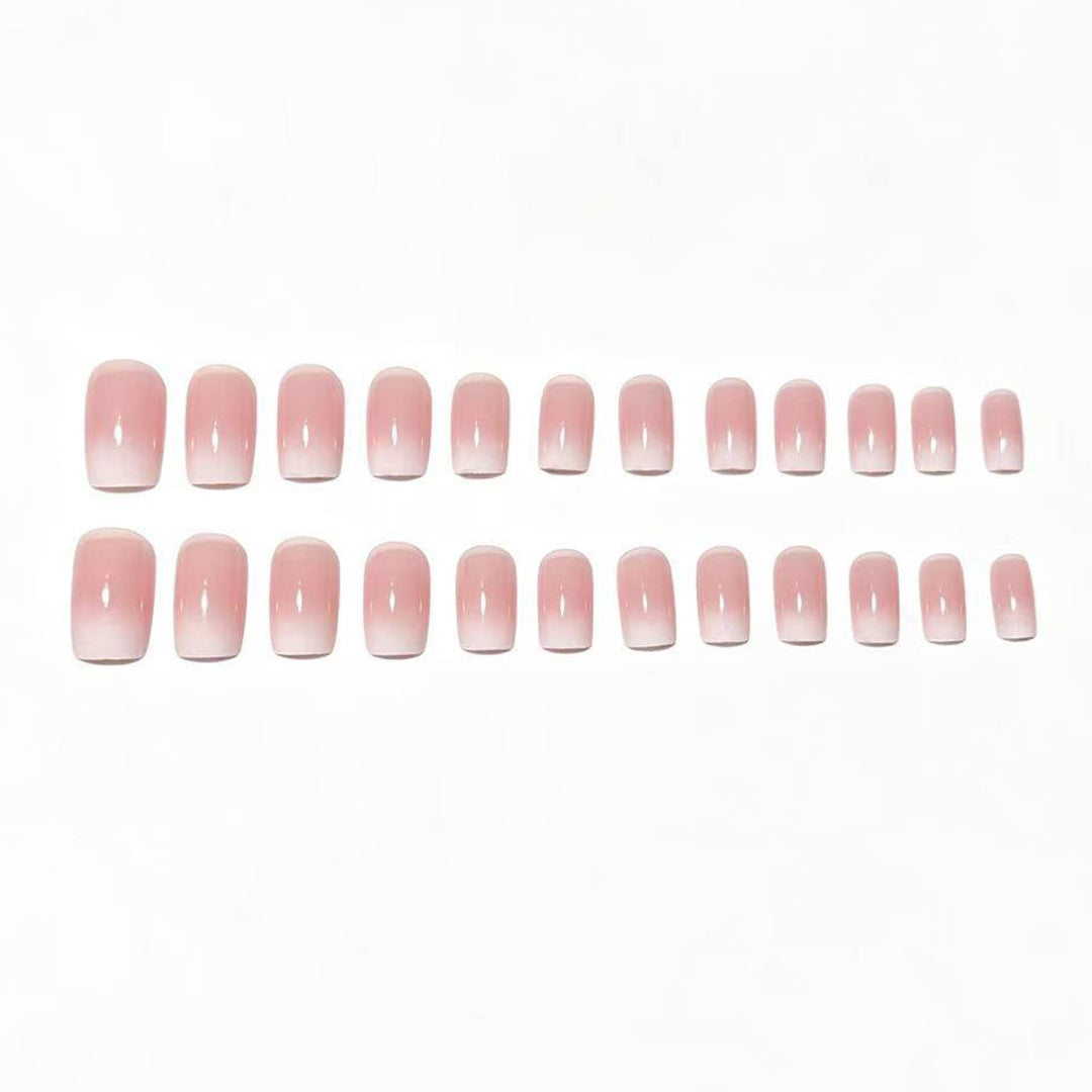 Elegant Press-On Gel Nail Enhancements Bowlift